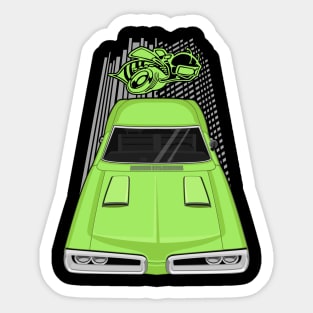 Dodge Coronet Super Bee 1970 - light green Sticker